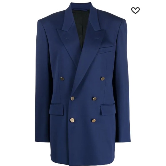 ⛔️SOLD⛔️  Balenciaga Double Breasted Blazer Size 38FR - Picture 1 of 13